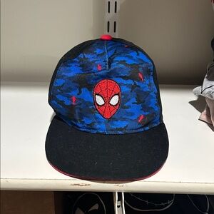 Kids Marvel Spider-Man Black Cap